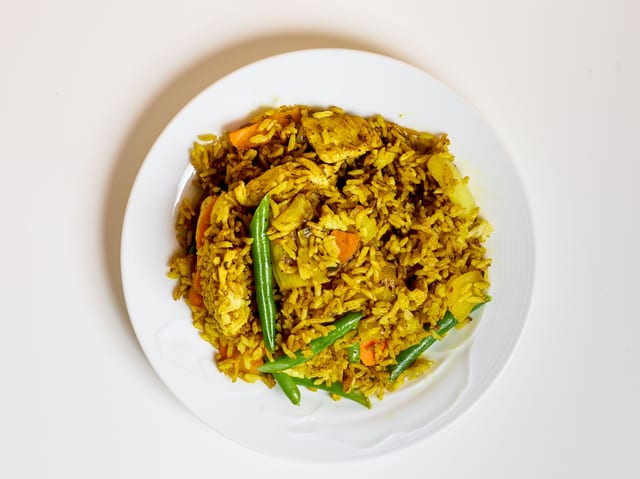 Curry Fried Rice.