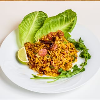 Nam Khao Pork
