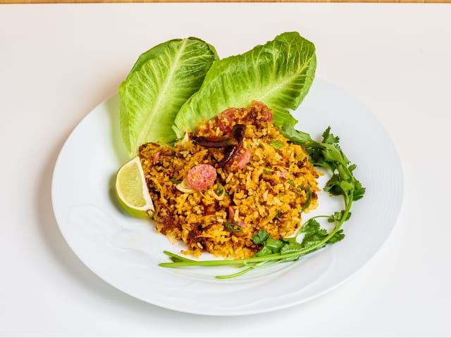 Nam Khao Pork.