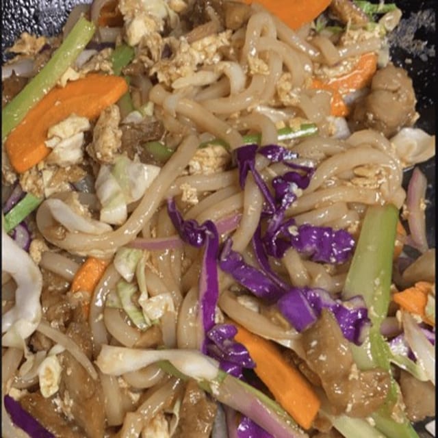 Udon Noodles.